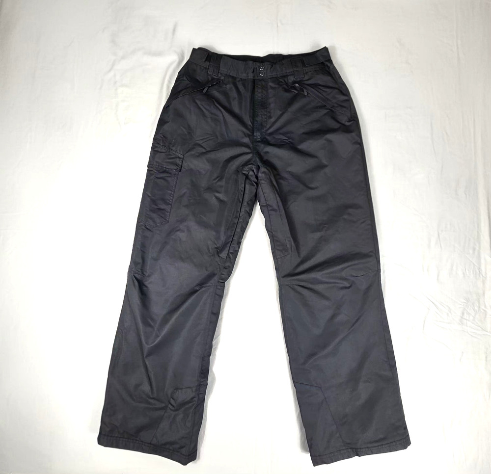 Magellan Outdoors Men's Insulated Snow Pants Black Size Large Ski Sledding Hikin
